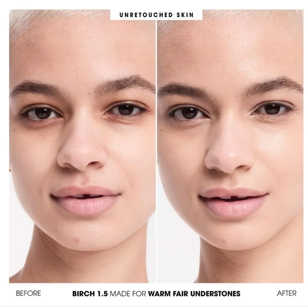 NWOB BAREMINERALS COMPLEXION RESCUE LUMINOUS HYDRATING SKIN TINT STICK BIRCH 1.5